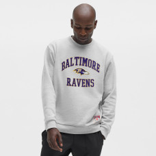 Свитшот Baltimore Ravens lululemon Heathered Silver Drop Steady State Свитшот Baltimore Ravens lululemon Heathered Silver Drop Steady State