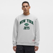 New York Jets lululemon Heathered Silver Drop Steady State Sweatshirt New York Jets lululemon Heathered Silver Drop Steady State Sweatshirt