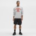 San Francisco 49ers lululemon Heathered Silver Drop Steady State Sweatshirt