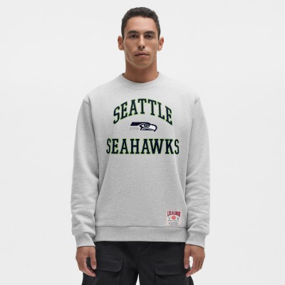 Seattle Seahawks lululemon Heathered Silver Drop Steady State Sweatshirt