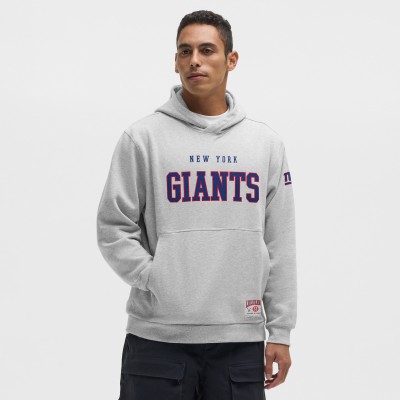 New York Giants lululemon Heathered Silver Drop Steady State Pullover Hoodie