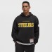 Pittsburgh Steelers lululemon Black Steady State Pullover Hoodie