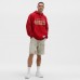 San Francisco 49ers lululemon College Crimson Steady State Pullover Hoodie