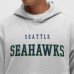 Seattle Seahawks lululemon Heathered Silver Drop Steady State Pullover Hoodie