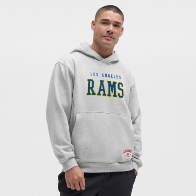 Los Angeles Rams lululemon Steady State Pullover Hoodie - Heathered Silver Drop