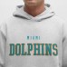 Miami Dolphins lululemon Heathered Silver Drop Steady State Pullover Hoodie
