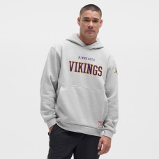 Minnesota Vikings lululemon Heathered Silver Drop Steady State Pullover Hoodie
