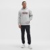 Minnesota Vikings lululemon Heathered Silver Drop Steady State Pullover Hoodie