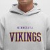 Minnesota Vikings lululemon Heathered Silver Drop Steady State Pullover Hoodie