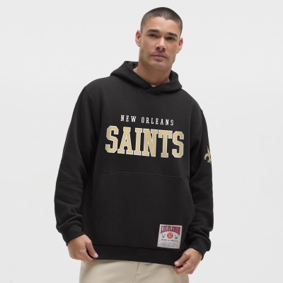 New Orleans Saints lululemon Black Steady State Pullover Hoodie
