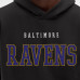 Толстовка Baltimore Ravens lululemon Black Steady State