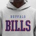 Толстовка Buffalo Bills lululemon Heathered Silver Drop Steady State