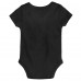 Newborn & Малышам Outerstuff Black Super Bowl LX Football Squad Bodysuit