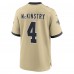 Игровая джерси New Orleans Saints Ga’Quincy McKinstry Nike Gold Gameday Golds Alternate Game Player