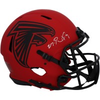 Michael Penix Jr. Atlanta Falcons Autographed Fanatics Authentic Riddell Rave Speed Authentic Helmet