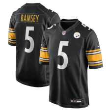 Джерси Pittsburgh Steelers Jalen Ramsey Nike Black Team Game Джерси Pittsburgh Steelers Jalen Ramsey Nike Black Team Game