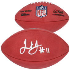 Julio Jones Atlanta Falcons Autographed Fanatics Authentic Wilson Duke Full Color Football
