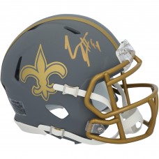 Cameron Jordan New Orleans Saints Autographed Fanatics Authentic Riddell Slate Speed Mini Helmet