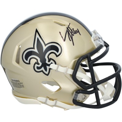 Cameron Jordan New Orleans Saints Autographed Fanatics Authentic Riddell Speed Mini Helmet