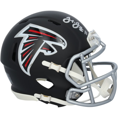 Julio Jones Atlanta Falcons Autographed Fanatics Authentic Riddell Speed Mini Helmet