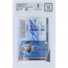 Jared Goff Detroit Lions Autographed 2021 Panini Donruss Optic Legendary Logos #LL-7 Beckett Fanatics Witnessed Authenticated 9/10 Card