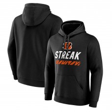 Cincinnati Bengals Black Streak Pullover Hoodie