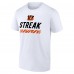 Cincinnati Bengals White Streak T-Shirt