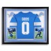 Игровая джерси Jahmyr Gibbs Detroit Lions Autographed Fanatics Authentic Deluxe Framed Blue 2024 Nike Vapor F.U.S.E. Limited