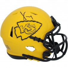 Xavier Worthy Kansas City Chiefs Autographed Fanatics Authentic Riddell Rave Speed Mini Helmet