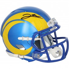 Jared Verse Los Angeles Rams Autographed Fanatics Authentic Riddell Speed Mini Helmet