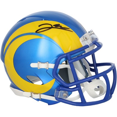 Jared Verse Los Angeles Rams Autographed Fanatics Authentic Riddell Speed Mini Helmet