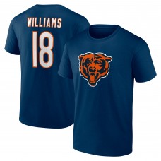 Футболка Chicago Bears Caleb Williams Navy Icon Футболка Chicago Bears Caleb Williams Navy Icon