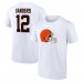 Футболка Cleveland Browns Shedeur Sanders White Icon Футболка Cleveland Browns Shedeur Sanders White Icon