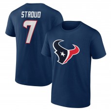 Футболка Houston Texans C.J. Stroud Navy Icon
