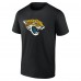 Jacksonville Jaguars Travis Hunter Black Icon Name & Number T-Shirt