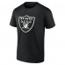 Las Vegas Raiders Ashton Jeanty Black Icon Name & Number T-Shirt