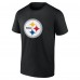 Футболка Pittsburgh Steelers DK Metcalf Black Icon