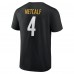 Футболка Pittsburgh Steelers DK Metcalf Black Icon