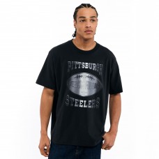 Unisex Pittsburgh Steelers Golf Wang Black Cutout T-Shirt Unisex Pittsburgh Steelers Golf Wang Black Cutout T-Shirt