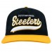 Unisex Pittsburgh Steelers Golf Wang Black/Gold Snapback Hat