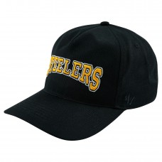 Unisex Pittsburgh Steelers Golf Wang Black Snapback Hat