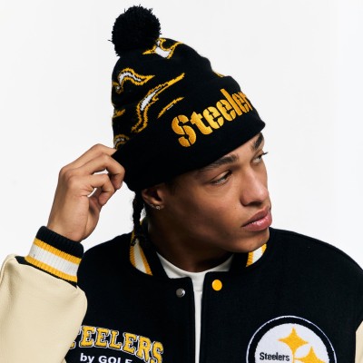 Unisex Pittsburgh Steelers Golf Wang Black Flame Beanie