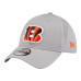 Бейсболка Cincinnati Bengals New Era Gray Perforated 39THIRTY Бейсболка Cincinnati Bengals New Era Gray Perforated 39THIRTY