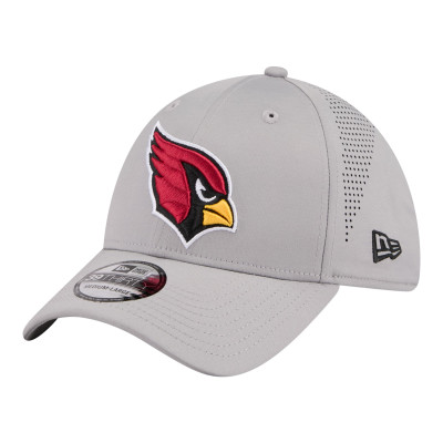 Бейсболка Arizona Cardinals New Era Gray Perforated 39THIRTY