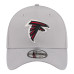 Бейсболка Atlanta Falcons New Era Gray Perforated 39THIRTY