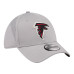 Бейсболка Atlanta Falcons New Era Gray Perforated 39THIRTY