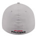 Бейсболка Atlanta Falcons New Era Gray Perforated 39THIRTY