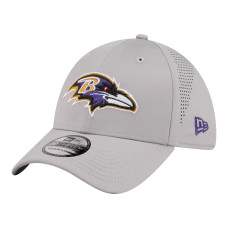 Бейсболка Baltimore Ravens New Era Gray Perforated 39THIRTY