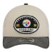 Бейсболка Pittsburgh Steelers New Era Natural Frayed M-Crown A-Frame 9FORTY