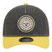 Бейсболка Pittsburgh Steelers New Era Black/Gold 9FORTY Felt A-Frame